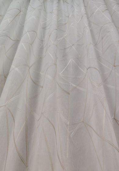 Tenda a Metro effetto lino oro