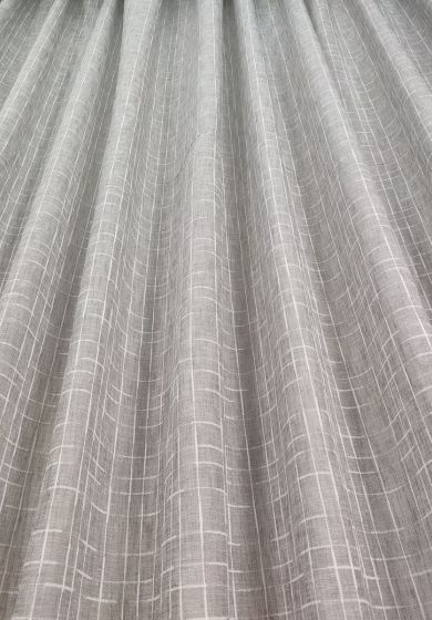 Tenda DUBAI in Bouclè Effetto Lino Grigio