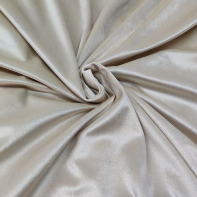 Tessuto in Velluto 280 cm Alta Panna