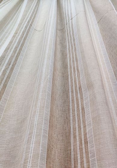 tenda a metro in bouclè effetto lino blu 8 Tenda a Metro in Bouclè Effetto Lino beige