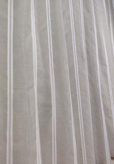 Tenda a Metro in Bouclè Effetto Lino Tortora