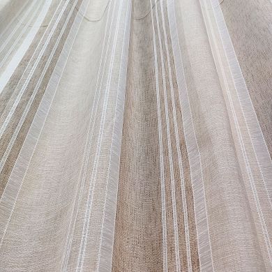 Tenda a Metro in Bouclè Effetto Lino beige