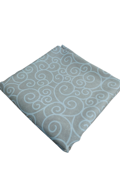 Tappezzeria in Cotone Stampato 280 cm x 280 cm Tortora