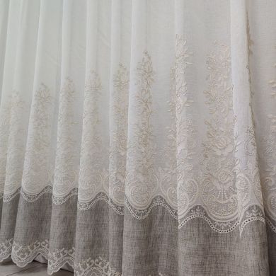 Tenda a Metro in Bouclè Effetto Lino