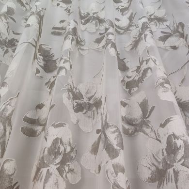 Tenda a Metro in Devorè Fiore Tortora