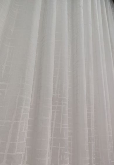 tenda a metro in bouclè effetto lino 1 Tenda a Metro in Bouclè Effetto Lino