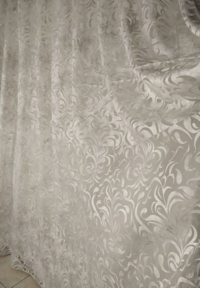 Tenda a Metro in Devorè Base Piombata Grigio