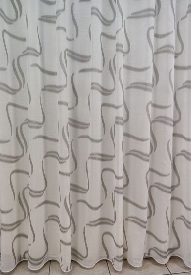 Tenda a Metro in Bouclè Effetto Lino Tortora