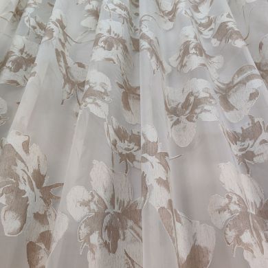 Tenda a Metro in Devorè Fiore Beige