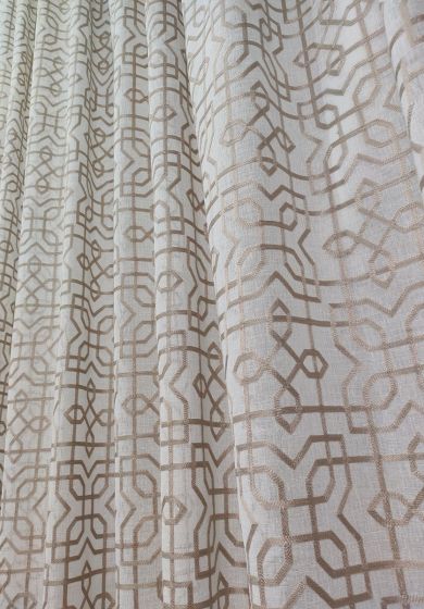 tenda a metro in bouclè effetto lino tortora 10 Tenda a Metro in Bouclè Effetto Lino avorio