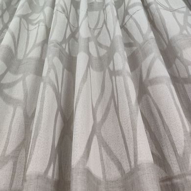 Tenda a Metro in Bouclè Effetto Lino Tortora