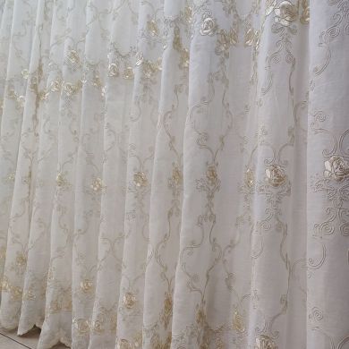 Tenda a Metro in Bouclè Effetto Lino