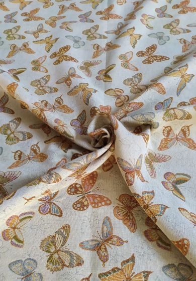 Tappezzeria Pesante Gobelin 280 cm x 280 cm Farfalle