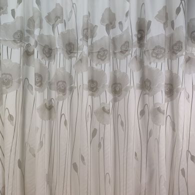 Tenda a Metro in Devorè Altezza 3 Metri Beige