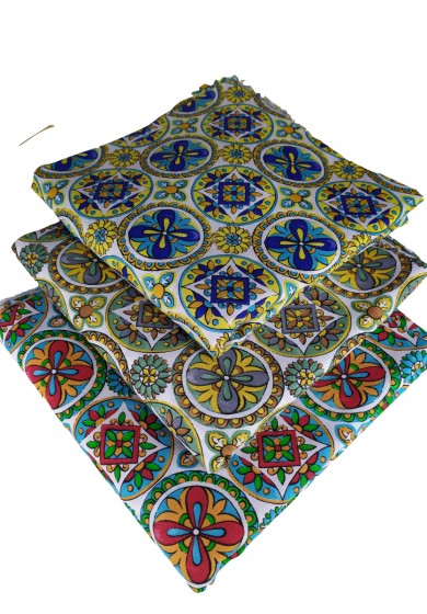 Tappezzeria in Cotone Stampato cm 280×280