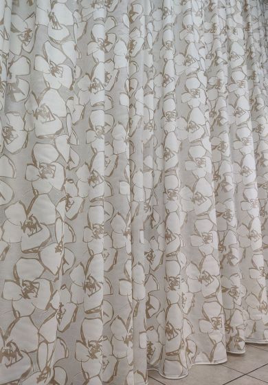 tenda a metro in devorè base piombata tortora 9 Tenda a Metro in Devorè Base Piombata Tortora