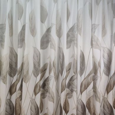 Tenda a Metro effetto lino Tortora