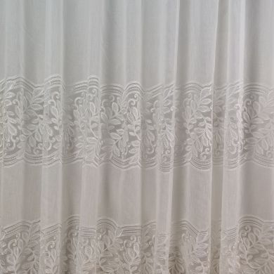 Tenda a Metro in Bouclè Effetto Lino Balza Naturale