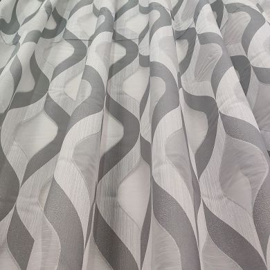 Tenda a Metro in Devorè grigio