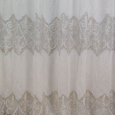 Tenda a Metro in Bouclè Effetto Lino oro