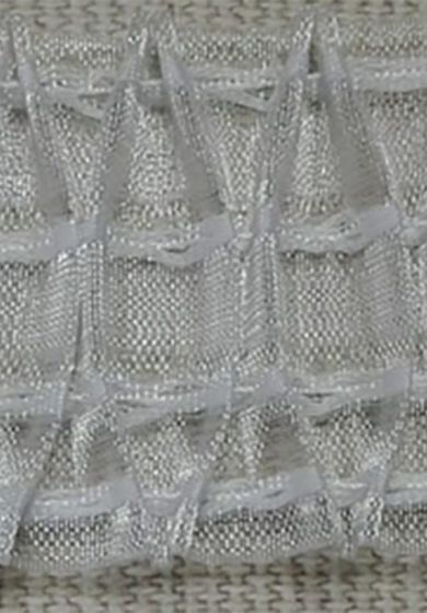 arricciatenda ad onda 5 metri 9 Fettuccia Fascia Multitasca per Tende 5 Metri Vari Modelli (901/80 Trasparente Rombotex)