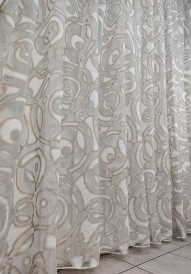 Tenda a Metro in Devorè Altezza 3 Metri Tortora