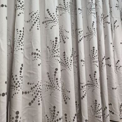 Tenda a Metro in Devorè Grigio