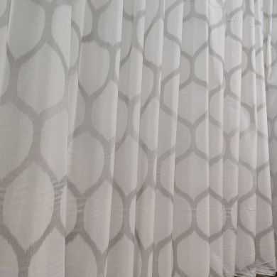 Tenda a Metro effetto lino Grigio