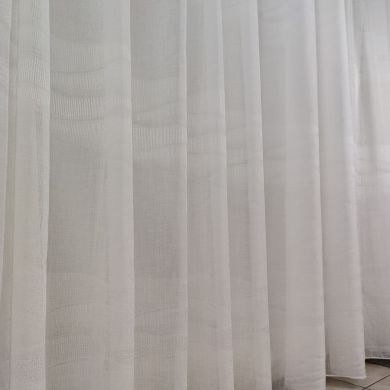 Tenda a Metro in Bouclè Effetto Lino Naturale