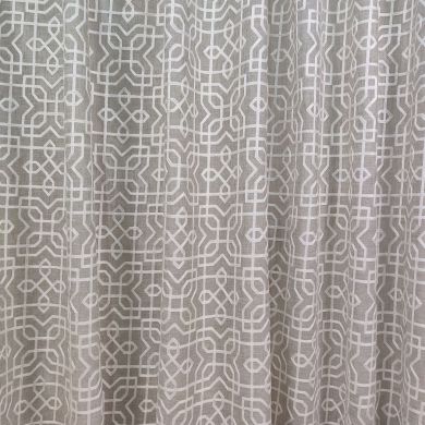 Tenda a Metro in Bouclè Effetto Lino Tortora