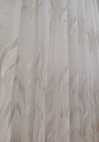 Tenda a Metro effetto lino Oro