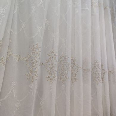 Tenda a Metro in Bouclè Effetto Lino Oro