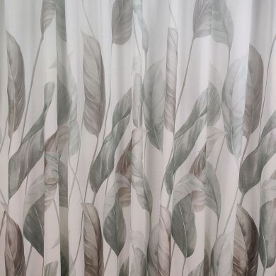 Tenda a Metro effetto lino Verde