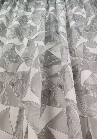 Tenda a Metro in Devorè Grigio