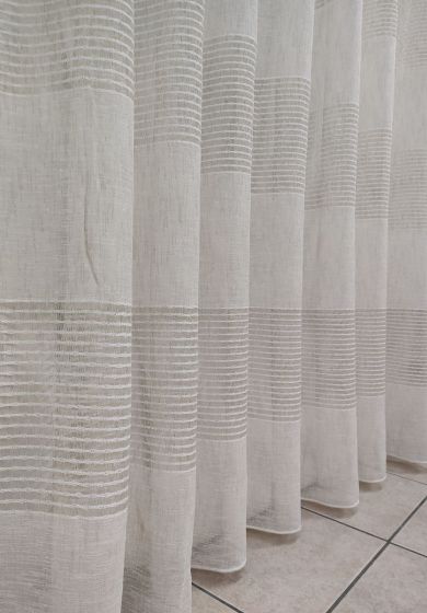 tenda a metro effetto lino tortora 8 Tenda a Metro effetto lino Tortora