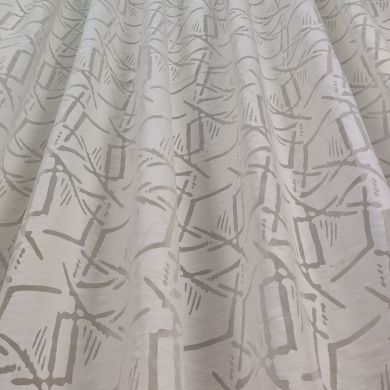 Tenda a Metro in Devorè Altezza 3 Metri Effetto lino Naturale