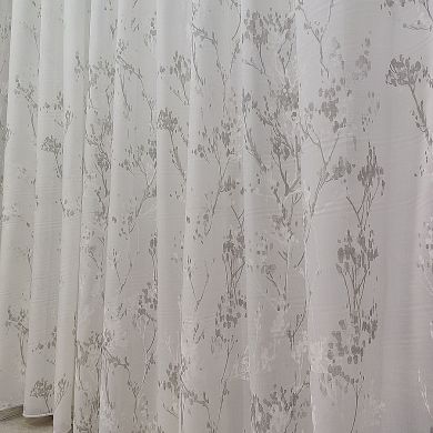 Tenda a Metro in Bouclè Effetto Lino Grigio