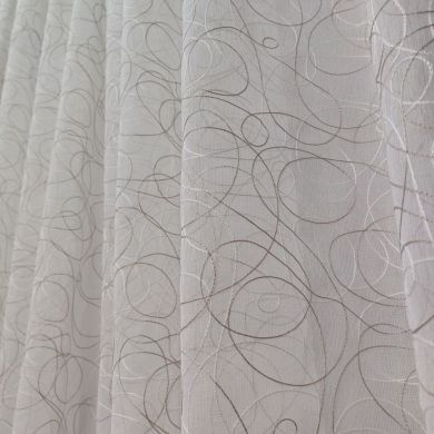 Tenda a Metro in Bouclè Effetto Lino Tortora