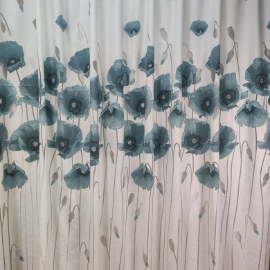 Tenda a Metro in Devorè Altezza 3 Metri Ottanio