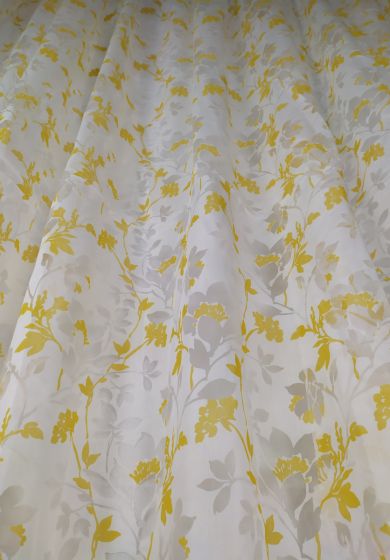 Tenda a Metro in Devorè con Base Piombata Altezza 3 Metri Giallo