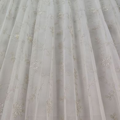 Tenda a Metro in Tulle con Base Orlata Altezza 3 Metri