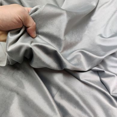 Tessuto in Velluto 280 cm Alta Grigio