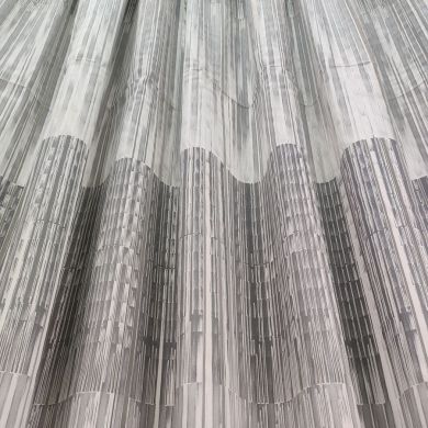 Tenda a Metro in Devorè  grigio