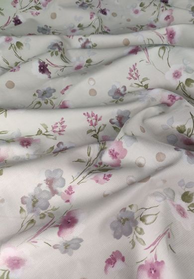 Tappezzeria in Cotone Stampato cm 280×280 millerighe beige