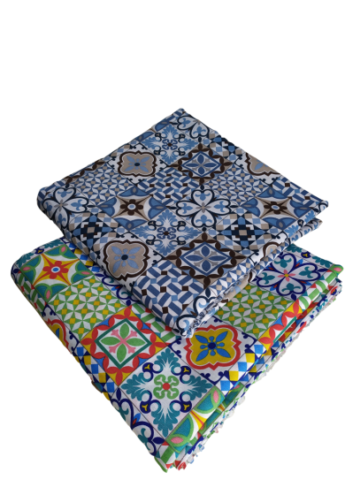 tappezzeria in cotone stampato cm 280x280 12 Tappezzeria in Cotone Stampato cm 280×280