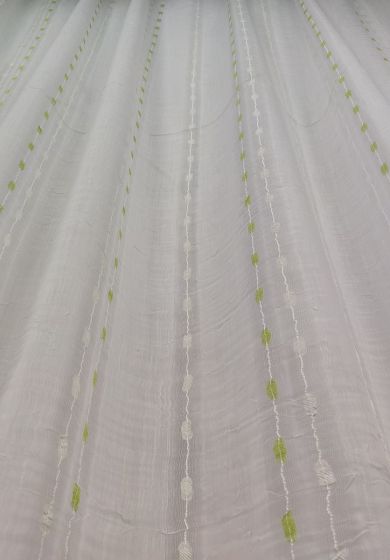 tenda a metro in bouclè effetto lino grigio 2 Tenda a Metro in Bouclè Effetto Lino Verde