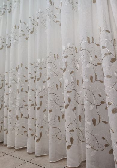 tenda a metro effetto lino tortora h320 8 Tenda a Metro effetto lino Tortora