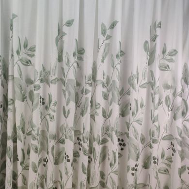 Tenda a Metro effetto lino Verde