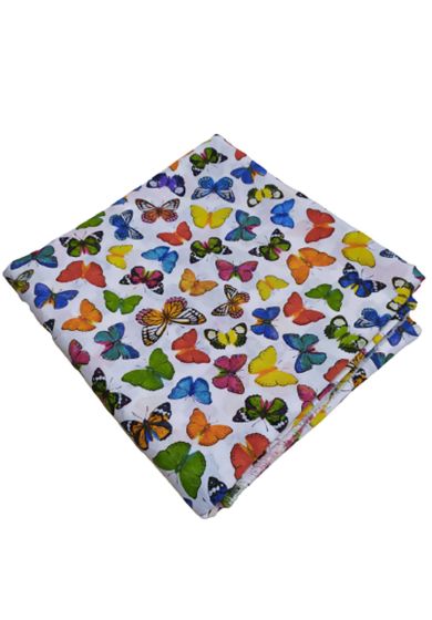 tappezzeria in cotone stampato 280 cm x 280 cm 4 Tappezzeria in Cotone Stampato 280 cm x 280 cm Farfalle