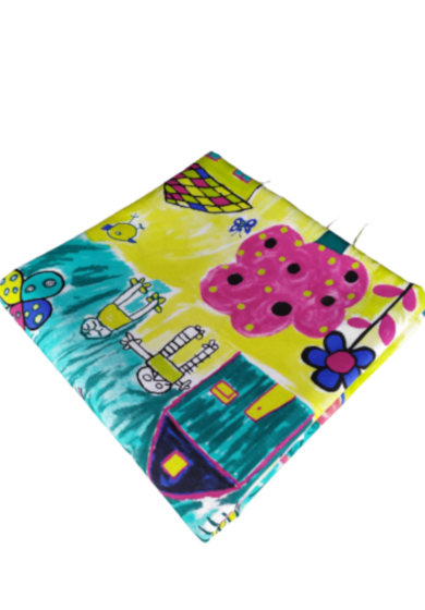 Tappezzeria in Cotone Stampato 280 cm x 280 cm